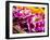 Thailand, Bangkok Street Flower Market. Flowers ready for display.-Terry Eggers-Framed Photographic Print