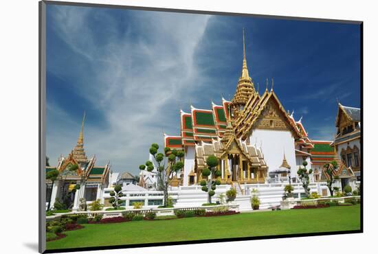 Thailand, Bangkok. Temple against Sky.-haveseen-Mounted Photographic Print