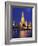 Thailand, Bangkok, Wat Arun Temple at Night-Shaun Egan-Framed Photographic Print