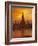 Thailand, Bangkok, Wat Arun ,Temple of the Dawn and Chao Phraya River Illuminated at Sunset-Gavin Hellier-Framed Photographic Print