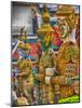Thailand, Bangkok, Yaksha at Wat Phra Kaeo The Grand Palace-Terry Eggers-Mounted Photographic Print