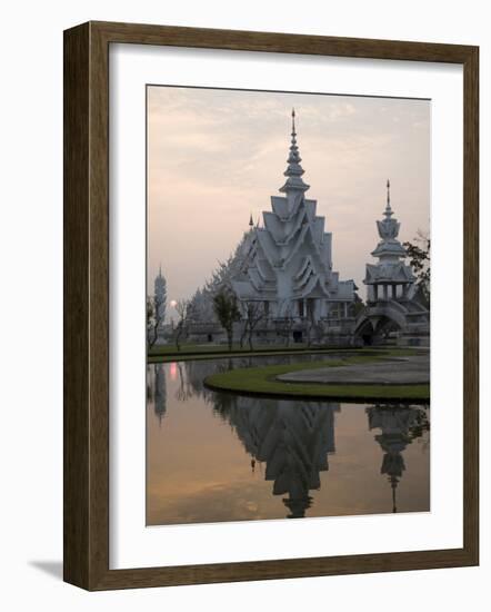 Thailand, Chiang Rai, Wat Rong Khun, the White Temple-Steve Vidler-Framed Photographic Print