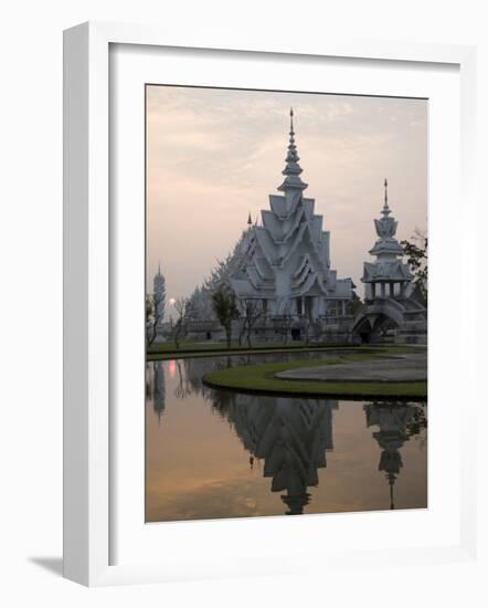 Thailand, Chiang Rai, Wat Rong Khun, the White Temple-Steve Vidler-Framed Photographic Print