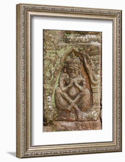 Thailand. Phimai Historical Park. Ruins of ancient Khmer temple complex.-Tom Haseltine-Framed Photographic Print