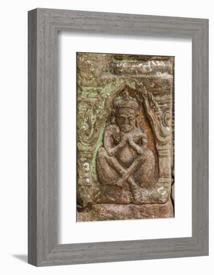 Thailand. Phimai Historical Park. Ruins of ancient Khmer temple complex.-Tom Haseltine-Framed Photographic Print