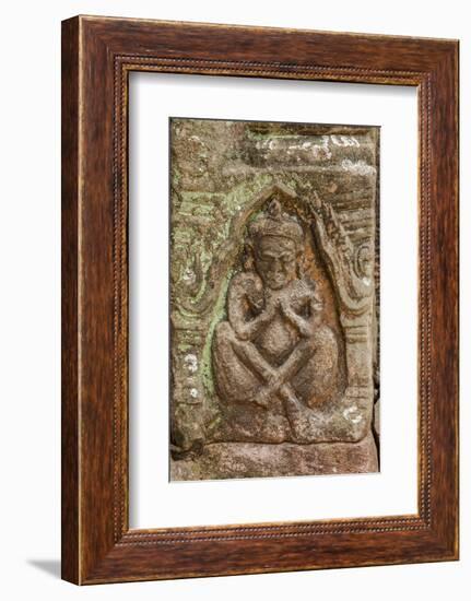 Thailand. Phimai Historical Park. Ruins of ancient Khmer temple complex.-Tom Haseltine-Framed Photographic Print