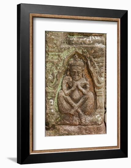 Thailand. Phimai Historical Park. Ruins of ancient Khmer temple complex.-Tom Haseltine-Framed Photographic Print