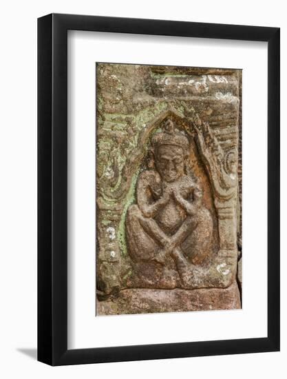 Thailand. Phimai Historical Park. Ruins of ancient Khmer temple complex.-Tom Haseltine-Framed Photographic Print