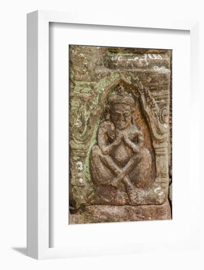 Thailand. Phimai Historical Park. Ruins of ancient Khmer temple complex.-Tom Haseltine-Framed Photographic Print