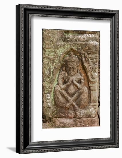 Thailand. Phimai Historical Park. Ruins of ancient Khmer temple complex.-Tom Haseltine-Framed Photographic Print