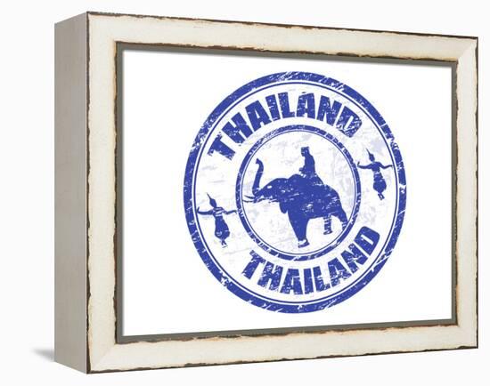 Thailand Stamp-radubalint-Framed Stretched Canvas