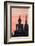 Thailand, Sukhothai Historical Park. Wat Mahathat Temple at Sunset-Matteo Colombo-Framed Photographic Print