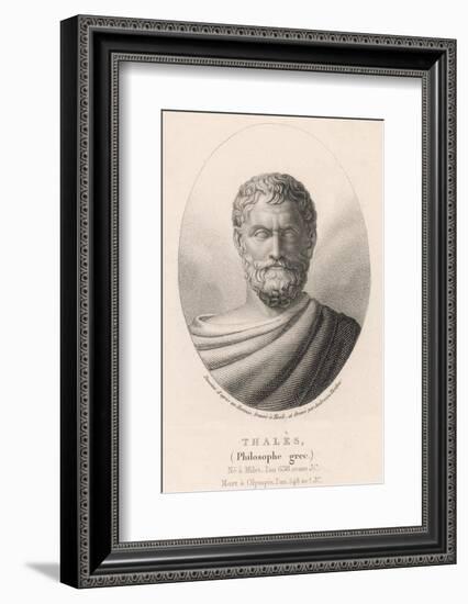 Thales of Miletus Greek Philosopher and Scientist-Ambroise Tardieu-Framed Photographic Print