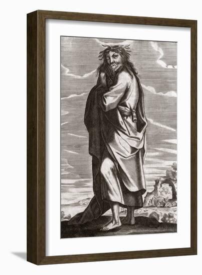 Thales of Miletus, Greek Philosopher-Middle Temple Library-Framed Photographic Print
