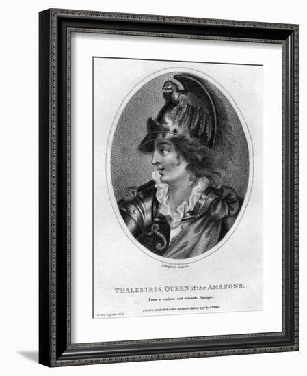 Thalestris, Mythical Queen of the Amazons, 1797-J Chapman-Framed Giclee Print