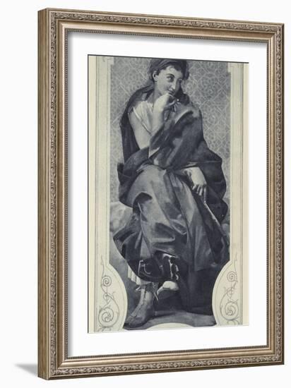 Thalia, Muse of Comedy-Paul Baudry-Framed Photographic Print