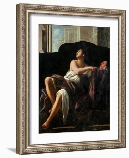 Thalia, Muse of Comedy-Giovanni Baglione-Framed Giclee Print