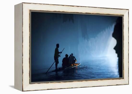 Tham Lod Caves 2-Ben Heine-Framed Premier Image Canvas