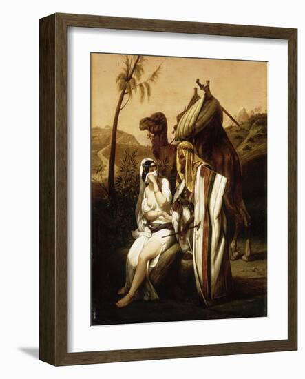 Thamar et Juda-Horace Vernet-Framed Giclee Print