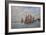 Thames Barges Racing Off Pin Mill, Suffolk, 2008-John Sutton-Framed Giclee Print