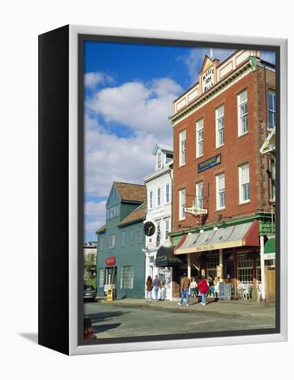 Thames Street, Newport, Rhode Island, USA-Fraser Hall-Framed Premier Image Canvas