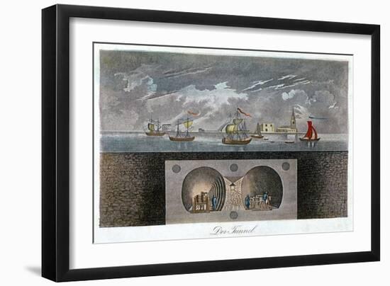 Thames Tunnel, C1830-null-Framed Giclee Print