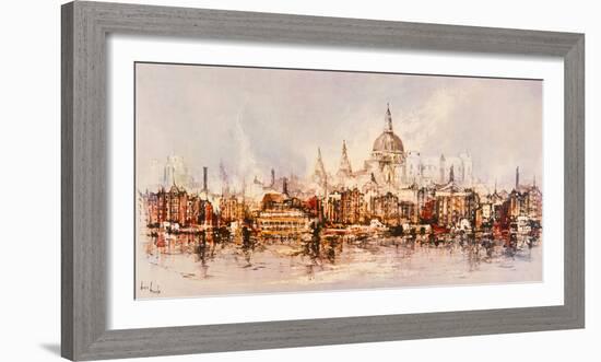 Thameside-Ben Maile-Framed Giclee Print