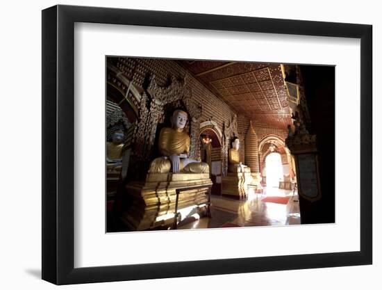 Thanboddhay Pagoda, Sagaing Division-Annie Owen-Framed Photographic Print