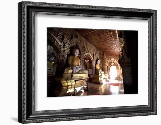 Thanboddhay Pagoda, Sagaing Division-Annie Owen-Framed Photographic Print