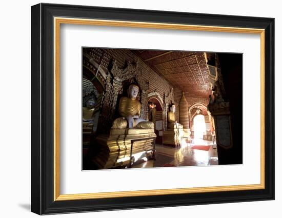Thanboddhay Pagoda, Sagaing Division-Annie Owen-Framed Photographic Print