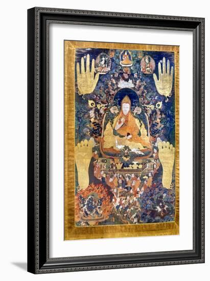 Thangka: Dalai Lama-null-Framed Giclee Print