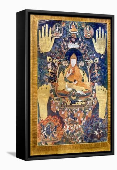 Thangka: Dalai Lama-null-Framed Premier Image Canvas