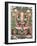 Thangka of Buddha Shakamunyi with Manjushri and Vajrapani-null-Framed Giclee Print