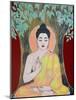 Thangka Painting of the Buddha Giving a Blessing, Kathmandu, Nepal, Asia-Godong-Mounted Photographic Print