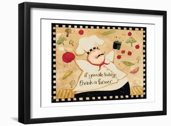 Thank A Farmer-Dan Dipaolo-Framed Art Print