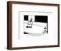 "Thank you for really letting me occasionally text you during my dark time - New Yorker Cartoon-Bruce Eric Kaplan-Framed Premium Giclee Print