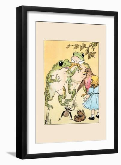 Thank You Friends-Frances Beem-Framed Art Print