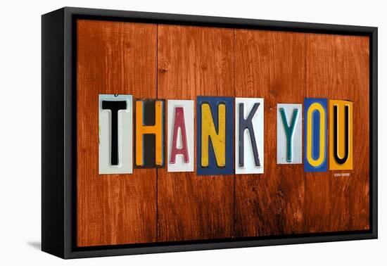 Thank You-Design Turnpike-Framed Premier Image Canvas