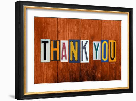 Thank You-Design Turnpike-Framed Giclee Print