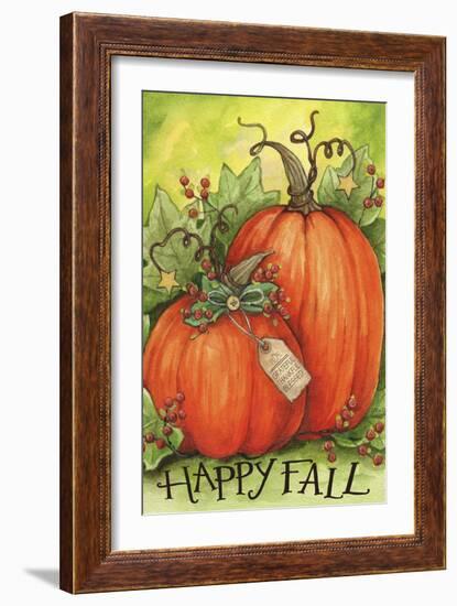 Thankful Pumpkins-Melinda Hipsher-Framed Giclee Print