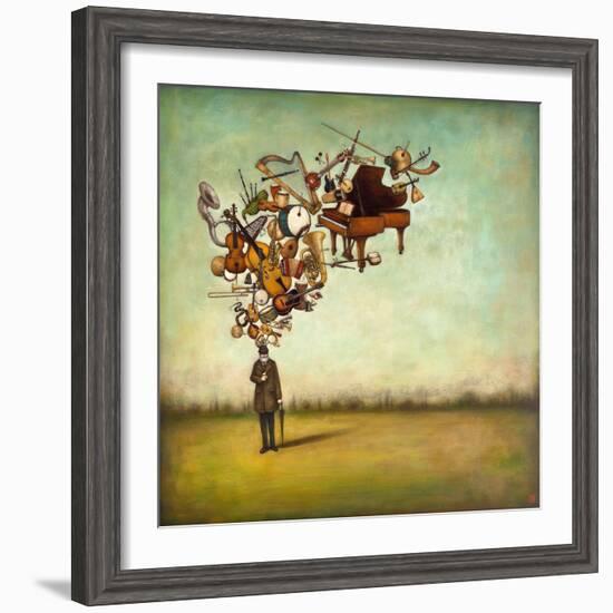 Thanks for the Melodies-Duy Huynh-Framed Art Print