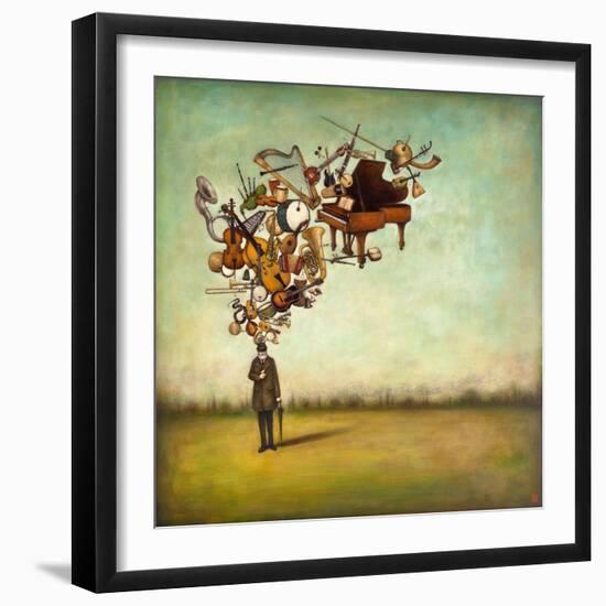 Thanks for the Melodies-Duy Huynh-Framed Art Print