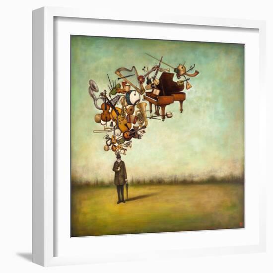 Thanks for the Melodies-Duy Huynh-Framed Art Print