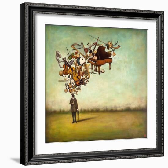 Thanks for the Melodies-Duy Huynh-Framed Art Print