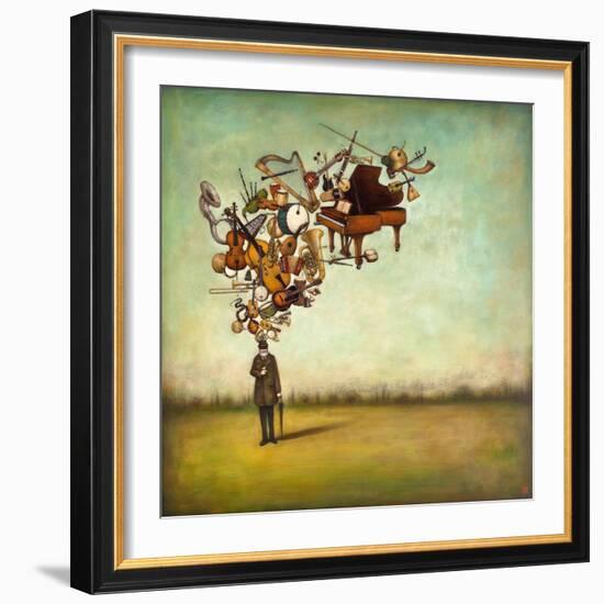 Thanks for the Melodies-Duy Huynh-Framed Art Print