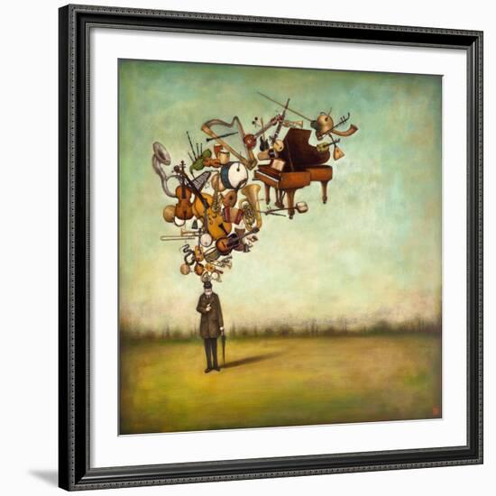 Thanks for the Melodies-Duy Huynh-Framed Art Print