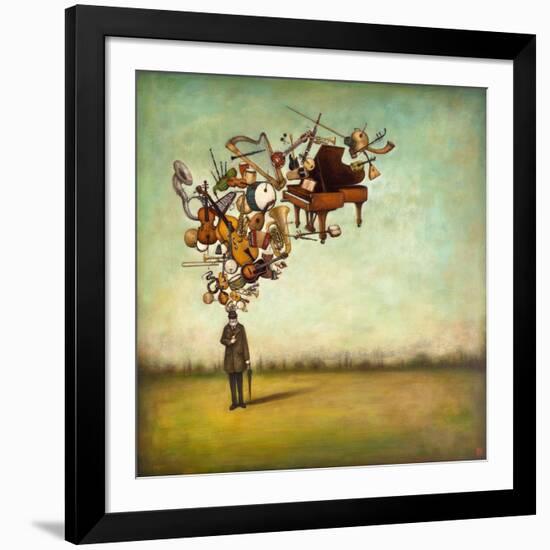 Thanks for the Melodies-Duy Huynh-Framed Art Print