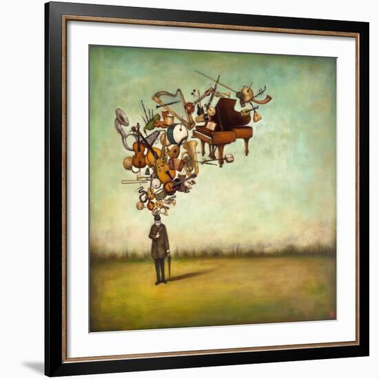 Thanks for the Melodies-Duy Huynh-Framed Art Print