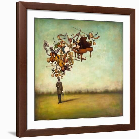 Thanks for the Melodies-Duy Huynh-Framed Art Print