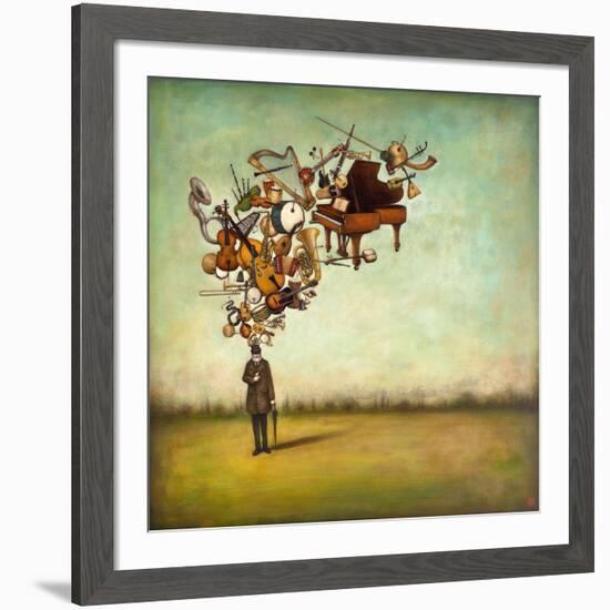 Thanks for the Melodies-Duy Huynh-Framed Art Print